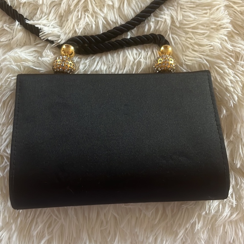 Marlene Gaines Vintage black Purse - Picture 3 of 10